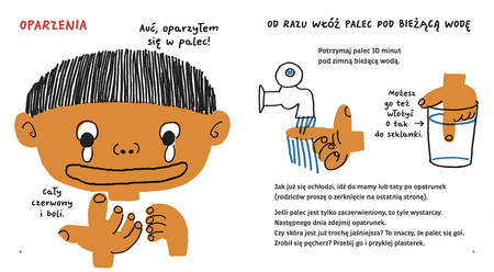 Pierwsza pomoc przy drobnych wypadkach