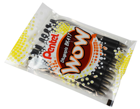 Paczka Długopis 0,7 mm BK417 czarny 10 szt.