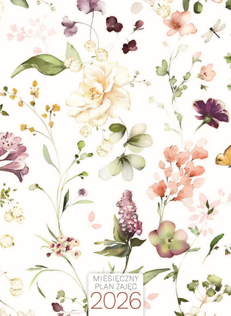 Kalendarz 2026 Miesięczny plan zajęć MPZ 1szt.mix