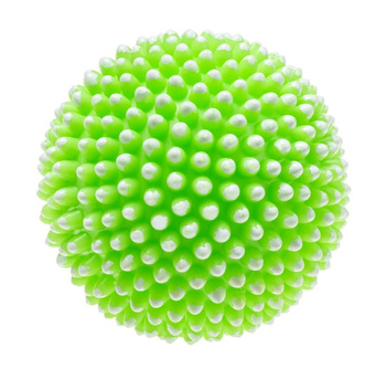 Piłka z kolcami piszcząca  9,5 cm dla zwierząt 1szt.mix