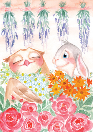 Przygody króliczka Barta i sówki Kui Bajki sensoryczne