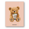 Teczka A4 z gumką Teddies Miś z boba tea