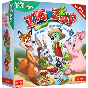 Gra Zig Zap Rodzina Treflików 02821