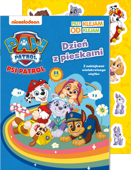 Dzień z pieskami. Psi Patrol. Przyklejam Odklejam