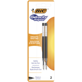 Wkład Gel-ocity Original BIC czarny blister 2 szt