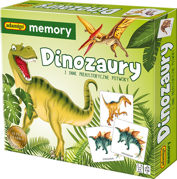 Gra Memory dinozaury