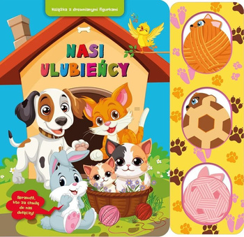 Nasi ulubieńcy. Książka z drewnianymi figurkami