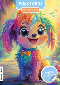 Pokoloruj dzień pieska Belii