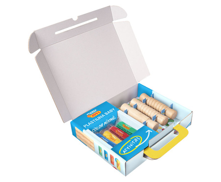 Zestaw plastelina baby plus moje pierwsze wałeczki