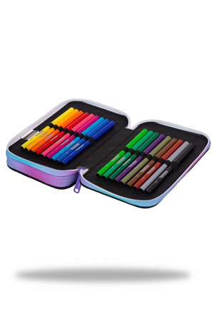 Piórnik 2-komorowy z wyposażeniem Coolpack Jumper 2 Star Night