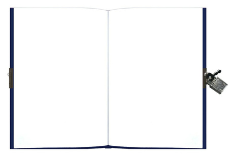 Pamiętnik z kłódką Leniwiec 60k gładki