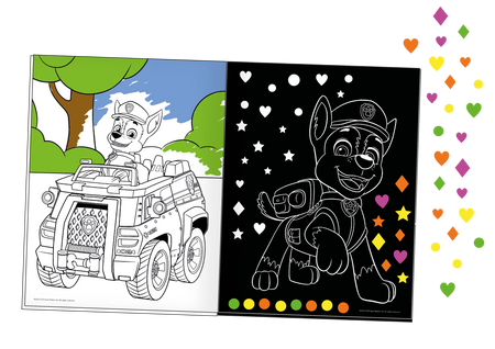 Odblaskowy zawrót głowy z Psim Patrolem. Psi Patrol. Neon. Moc kolorów