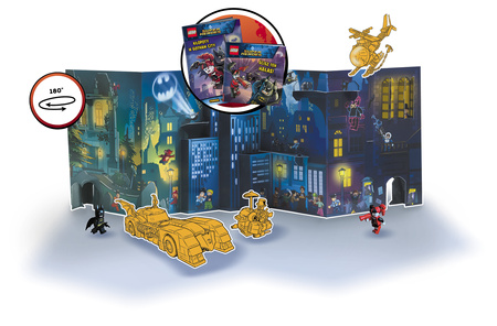 Lego DC comics Super Heroes Batman kontra Harley Quinn Z ALB-6450