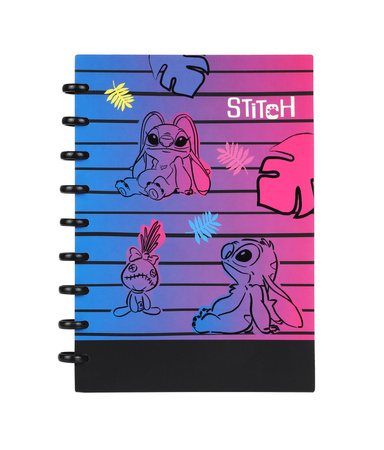 Kołobrulion B5 Disney Black Stitch big ring 100 kratek wzór 2