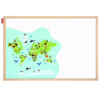 Tablica edukacyjna MEMOBE Animal adventure! 60x40 cm