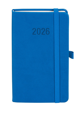 Kalendarz 2026 Memofix A6 TDW niebieski