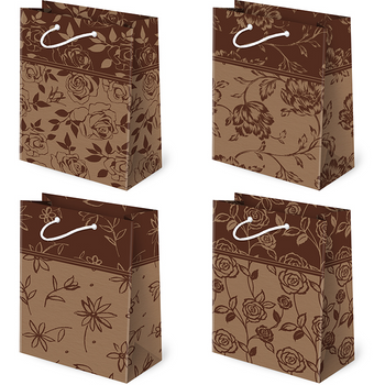 Torebki ozdobne T4K-130 Classical flower 10 sztuk
