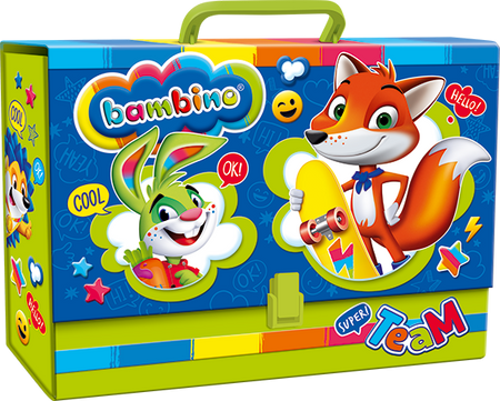 Teczka z rączką XL Bambino 1szt. mix