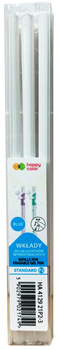 Wkłady do długopisu automatycznego wymazywalnego Hello Bears 0.4 mm niebieskie 3 sztuki Happy Color