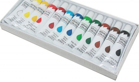 Farby tempera Keyroad 12 kolorów