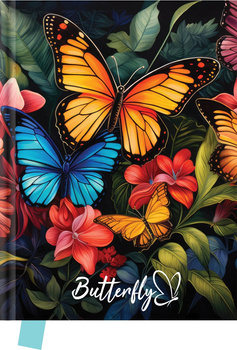 Pamiętnik Butterfly 80 kartek