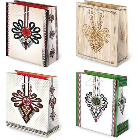 Torebki prezentowe T2-65 Folklor Parzenice 10 sztuk