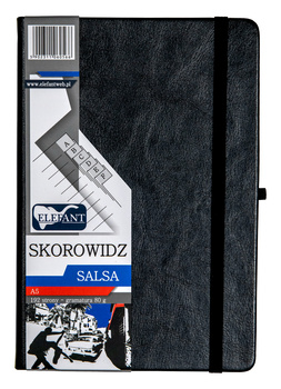 Skorowidz A5 Salsa czarny