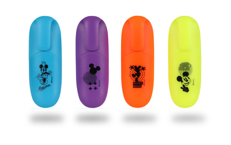 Zakreślacz Disney fashion Mickey Mouse mini 4 kolory