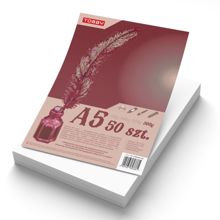 Papier Brystol A5 50 ark.300g