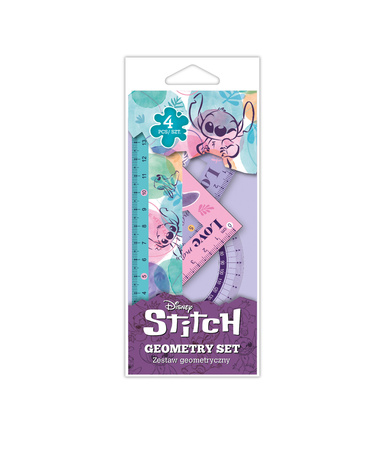 Zestaw geometryczny Disney Fashion Stitch pastel