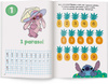Disney uczy Stitch Ćwiczenia z naklejkami cyfry UDN-9306