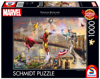 Puzzle 1000 PQ T.Kinkade Iron Man 110809