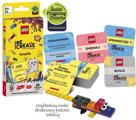 Lego Recreate karty wyzwań Pupile ACP-6610