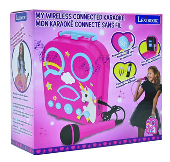 Zestaw do karaoke My Secret Jednorożec Lexibook BTC050UNI