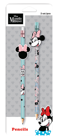 Ołówek z gumową nakładką 2 szt. Disney fashion mix