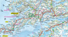 Norwegia road map 1:11000 000 laminat 2025
