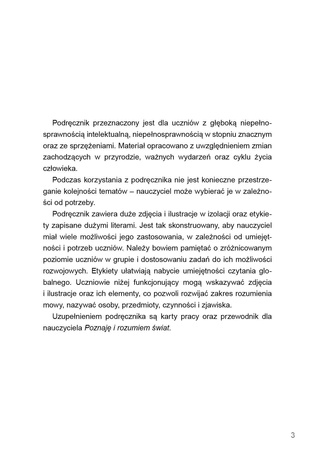 Poznaję i rozumiem świat Podręcznik dla uczniów z niepełnosprawnością intelektualną dla przedszkoli i zespołów rewalidacyjno-wychowawczych
