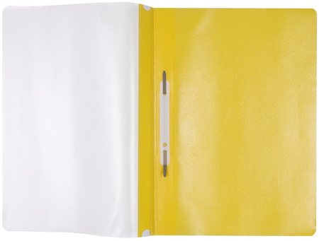 Paczka skoroszyt A4 Office Products miękki wpinany żółty 25 sztuk