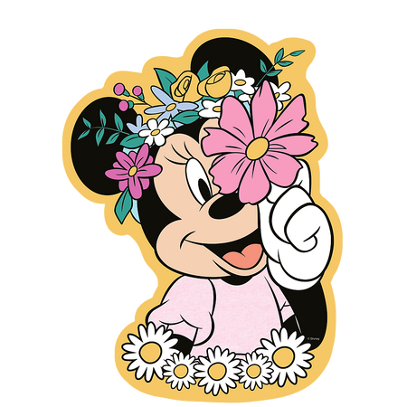 Puzzle 50 drewniane Wood Craft Junior W świecie Minnie 20200