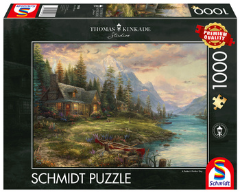 Puzzle 1000 PQ Wyjazd w męskim gronie T.Kinkade 109998