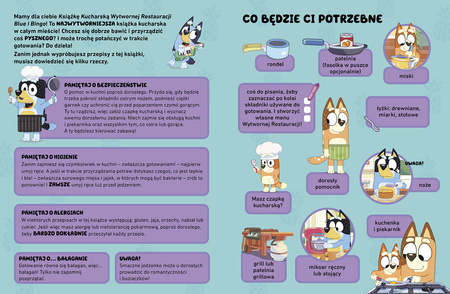Bluey i Bingo. Książka kucharska Wytwornej Restauracji. Bluey