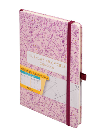 Kalendarz Nauczyciela 2025/2026 A5 TDW Kwiatowy