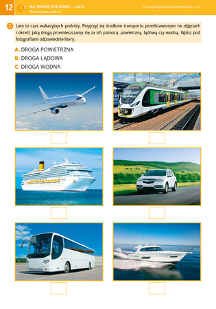 Na tropie pór roku Lato materiały dla uczniów z niepełnosprawnością intelektualną