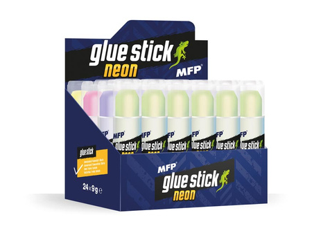 Klej w sztyfcie 9g NEON  PAP 5050133 1 szt.mix
