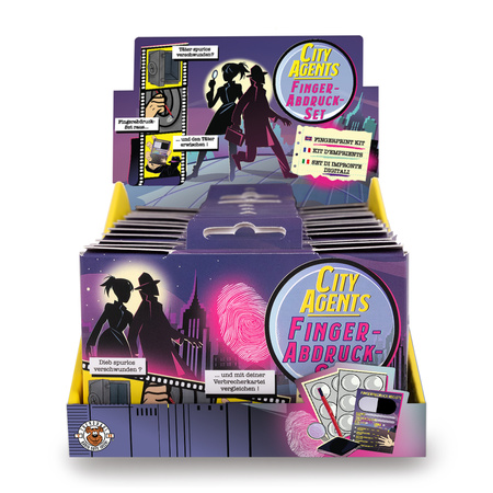 Zestaw do odcisków palców Agent 6 elementów