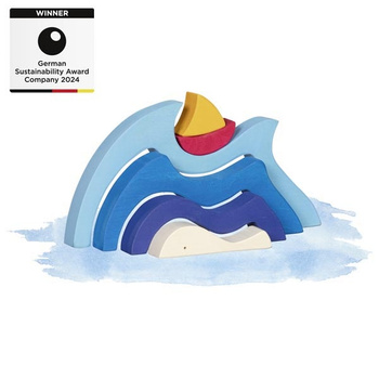 Puzzle Mój mały statek na morzu Goki