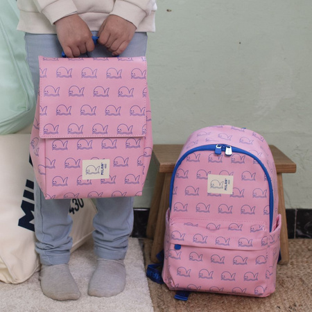 Plecak 1-komorowy Milan kolekcja 460 różowy