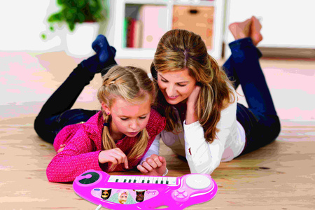 Keyboard elektroniczny Barbie Lexibook K704BB