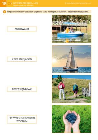 Na tropie pór roku Lato materiały dla uczniów z niepełnosprawnością intelektualną