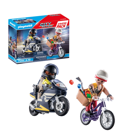 Playmobil Starter Pack Jednostka specjalna ze złodziejem biżuterii 71255